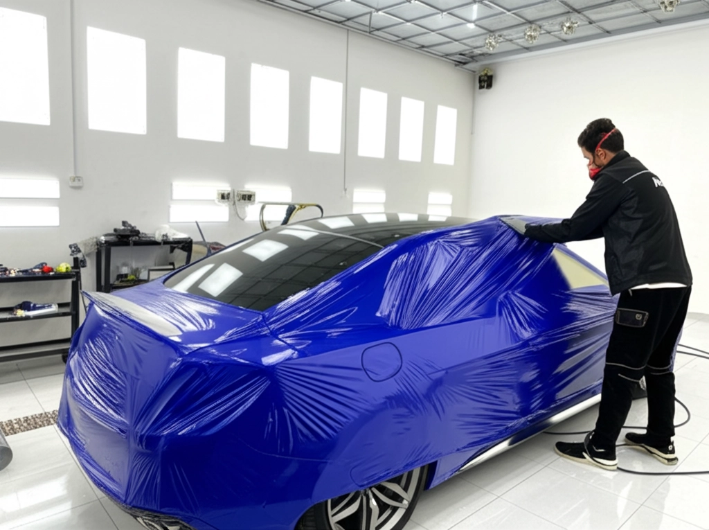 Vehicle Vinyl Wrapping - XESS Trading Dubai